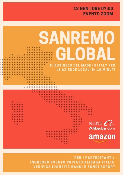 Sanremo Global: evento sull'export locale. Il business del Made in Italy visto in 10 minuti