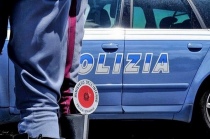 Polizia impegnata nella lotta all'immigrazione clandestina a Ventimiglia